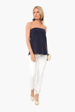 Strapless Navy Crepe Marin Top -Urban Motion 03f3xE2F3uvQHsshoYCmM4xCACrHiFPt 1