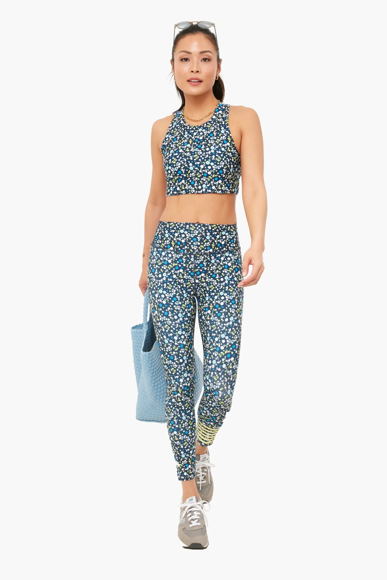 Courtside Floral Logan Sports Bra 4 Courtside Floral Logan Sports Bra - Image 2