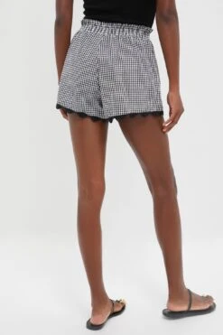 Black Gingham Ric Rac Ava Short 11 Black Gingham Ric Rac Ava Short -Urban Motion 0nU0LNyrMkqprFgKiSWgg342717M9sCu 1