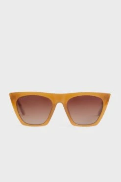 Salted Caramel And Brown Avril Sunglasses