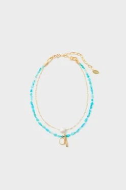 Blue Mikayo Necklace