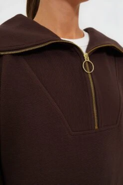 Varley Coffee Bean Vine Half Zip -Urban Motion 2Pb2KtLfezhNqCcFd64ZlEQwZhvTaVFb 1