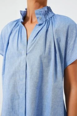 Chambray Rae Blouse -Urban Motion 2R60Doe28yp0UB7bqv4soFh5jsz3FXkQ 1