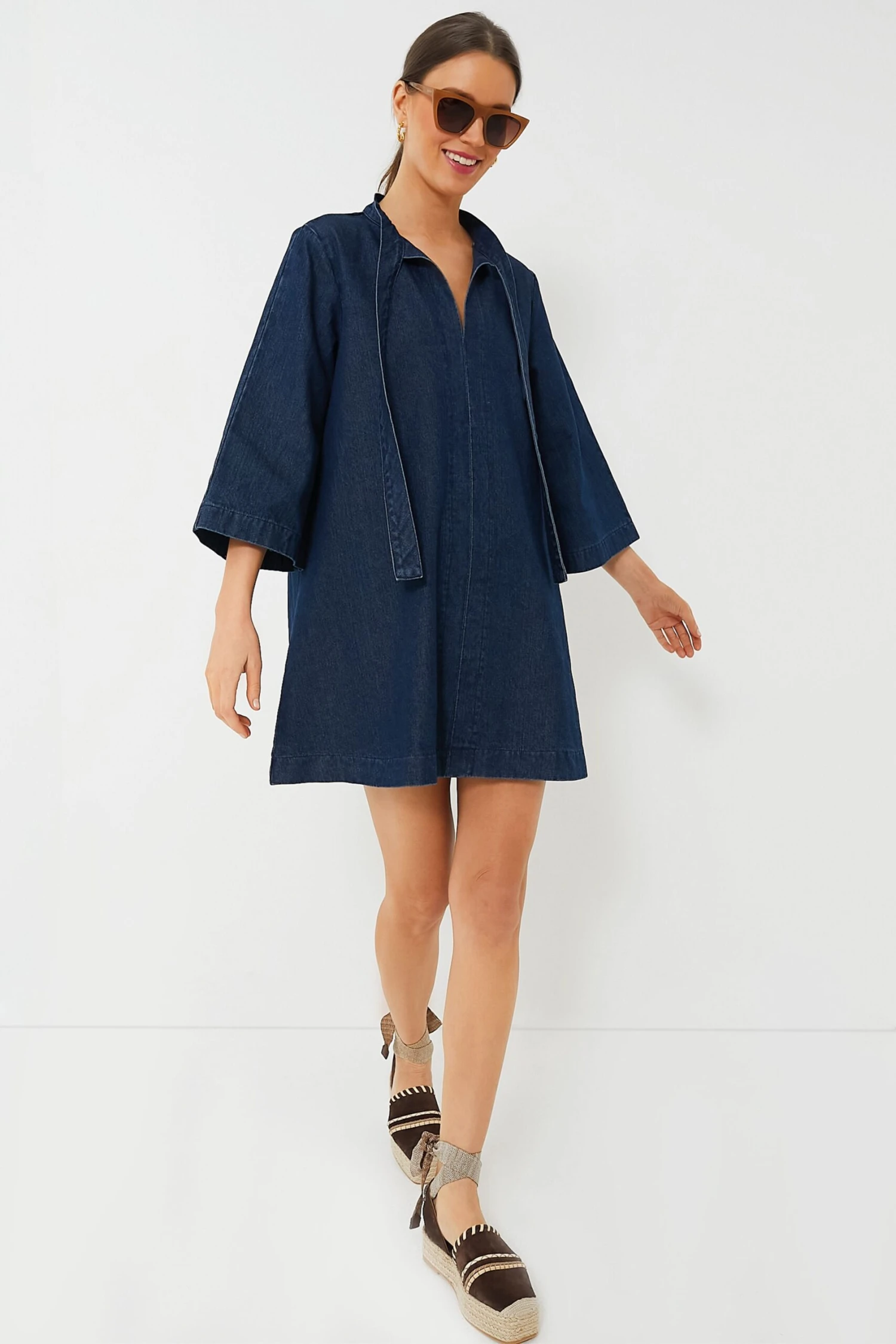 ULLA JOHNSON Dark Brown Stitch Detail Espadrilles 4 ULLA JOHNSON Dark Brown Stitch Detail Espadrilles - Image 2