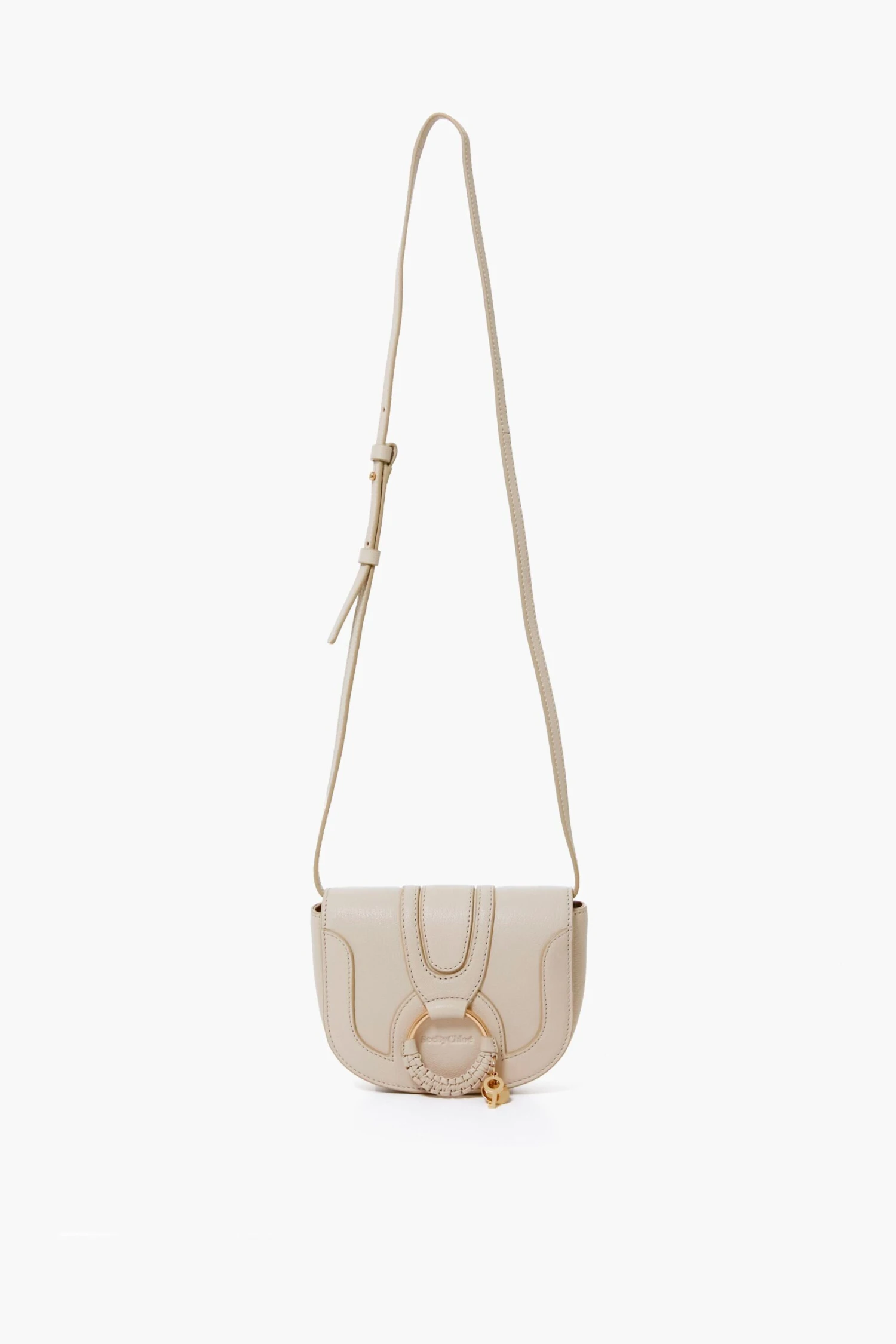 See By Chloé Cement Beige Leather Mini Hana Bag 3 See By Chloé Cement Beige Leather Mini Hana Bag