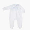 Nella Smocked Boy Footie