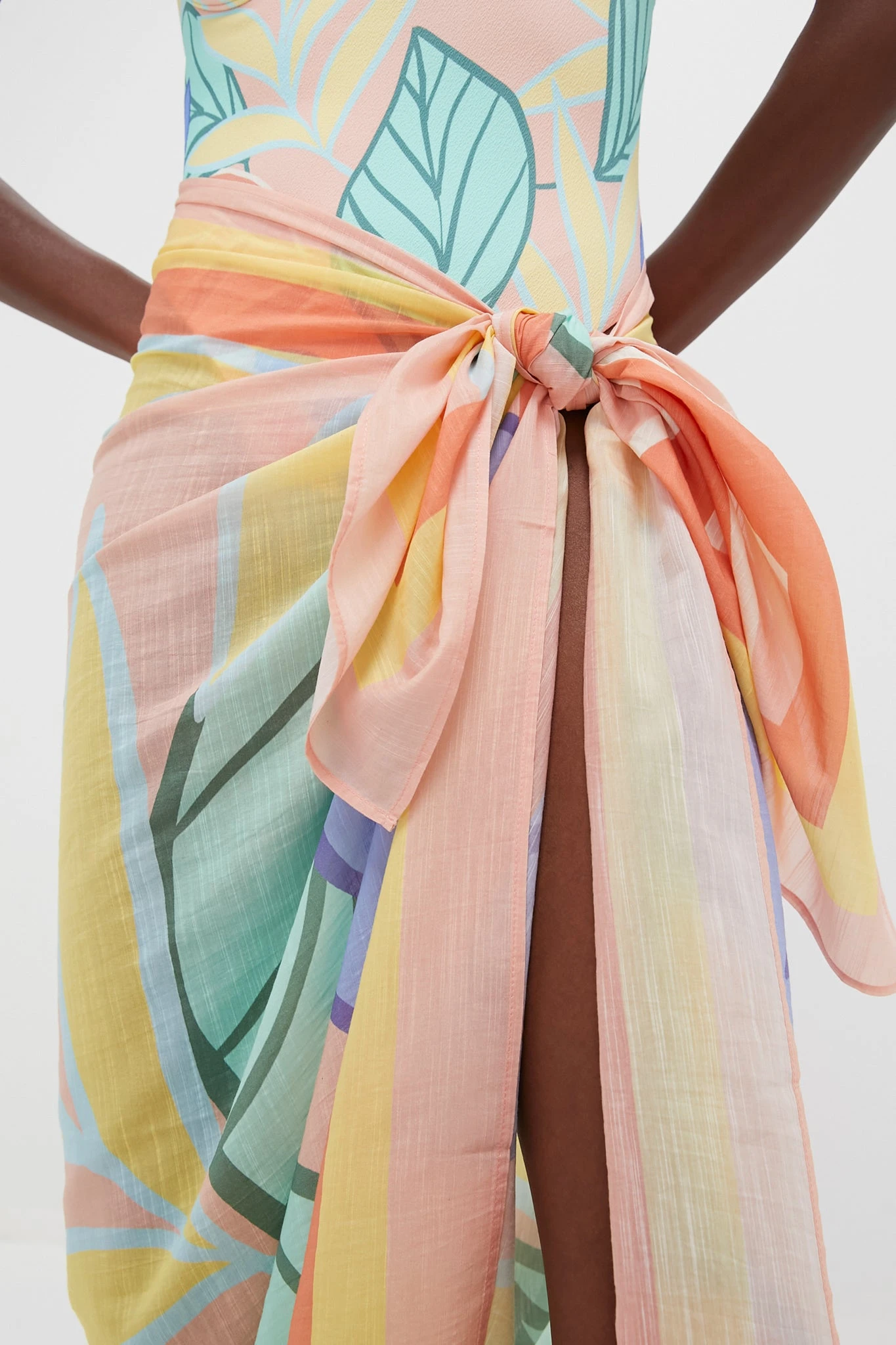 Retro Jungle Samara Sarong 7 Retro Jungle Samara Sarong - Image 5