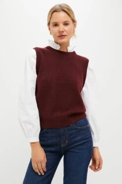 Winetasting Ella Sweater Blouse