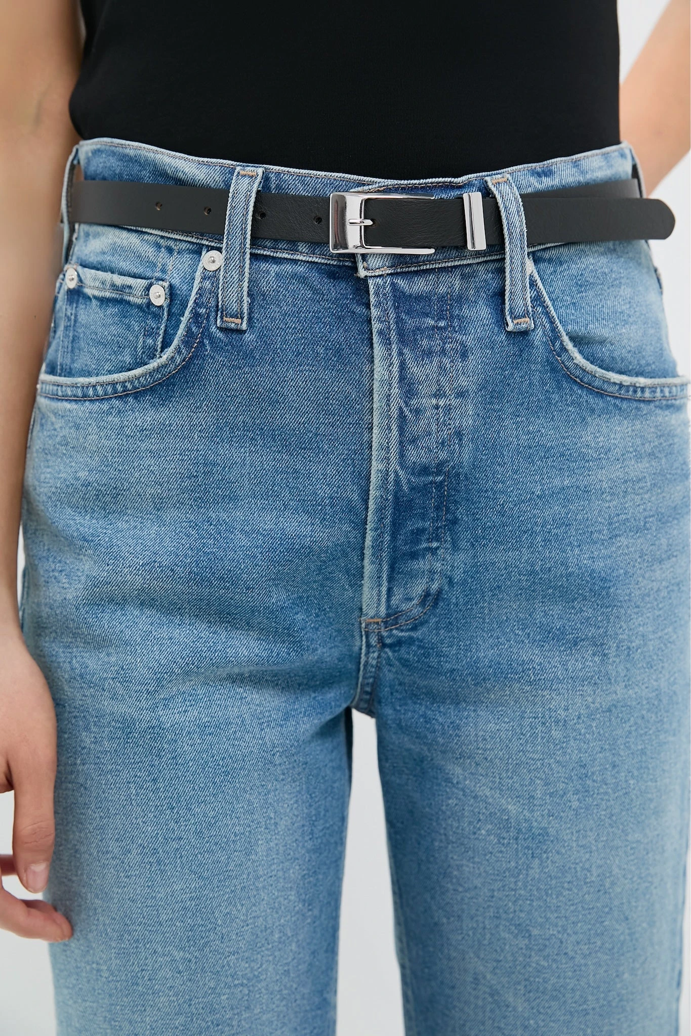 Black And Silver Cairo Belt 4 Black And Silver Cairo Belt - Image 2