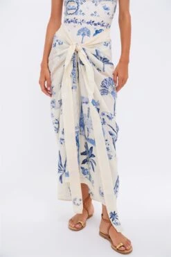 Wild Lavanda Midi Pareo