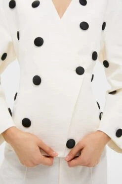 Black And Ecru Aloise Textured Buttons Jacket 12 Black And Ecru Aloise Textured Buttons Jacket -Urban Motion 4p80ZkkIj6ks88RbQlCyw27pLtczOic3 1