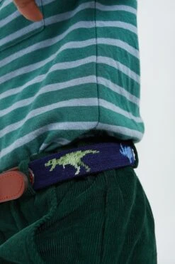Navy Dinosaurs Needlepoint Childrens Belt -Urban Motion 4rKdQOdwKSCbCDNZJXj6RSs3WTBkSHta 1