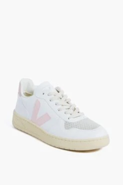 Veja White Petale V-10 Sneakers
