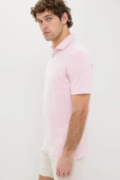 Peter Millar Pink Crepe Albatross Cotton Blend Pique Polo -Urban Motion 5vUmIj3BAvdyfG36PCpVsMJhLrBF9z6s 1