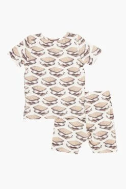 Smores Kids Bamboo Short Sleeve PJ Set