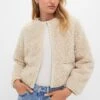 Cream Sherpa Cameron Jacket
