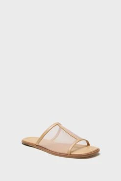 Staud Porcini Mushroom Mesh Alessandra Sandal