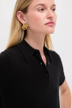 Black Cashmere Short Sleeve Polo 12 Black Cashmere Short Sleeve Polo -Urban Motion 6sSv8SrFjce9iEhnnqrnB0UGyzGcHHSE 1