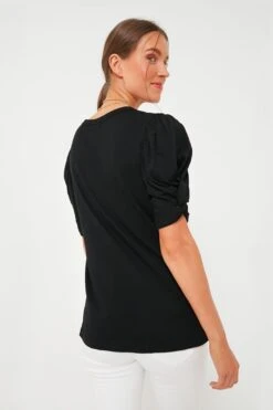 Black Vesty Puff Short Sleeve Crewneck -Urban Motion 7kQwSeACYkpykkGvvBi42va7kiX5XpU8 1