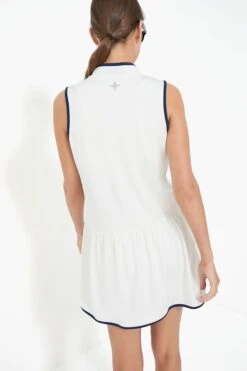 White And Navy Emma Tennis Dress -Urban Motion 81HLuCBFOYHvPRFf0KFywUMSbVgwNGcX 1