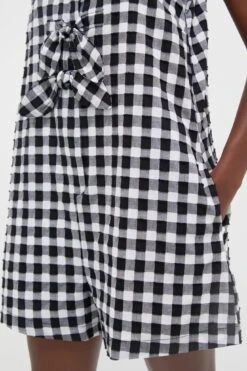 Black Gingham Myla Romper -Urban Motion 8nYdqJQNDhgcMnAijSmtGgfboY9sPHzF 1