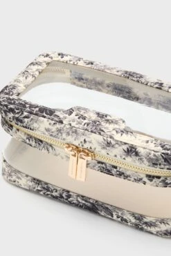 Noir Cypress Toile PVC Small Vanity Case -Urban Motion 982T6YAwnS4CayMyQTvphQ9DggOWD2J8 1