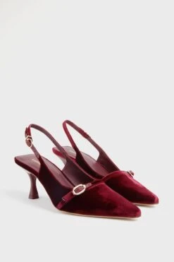 Wine Velvet Ines Heels -Urban Motion AJVGaBXqmg4HQEuYzotV2JW2XaPU2mlk 1