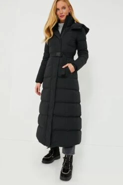 Mackage Black Calina City Down Coat