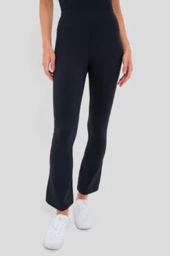 Black High Rise Compression Spandex Millie Yoga Pant