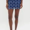 Navy And Sky Blue Crochet Brylee Mini Skirt -Urban Motion AfQSuFvyg8EbS2PoLnrIeysXFJOn8lBU 1