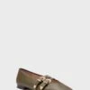 Olive Leather Buckle Nina Flats -Urban Motion B8vKLmlTtlfyurCKFPybOgisIl2YXw0m 1
