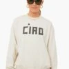Cream Oversized Ciao Sweatshirt 2 Cream Oversized Ciao Sweatshirt -Urban Motion BDOt1zxIgu4okH73M6CiIWgVBOfIW2hL 1