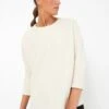Reversible Heathered Ivory Ally Swing Sweatshirt -Urban Motion BHYNrxmeZqCh7Lf7iO8JUB4XSpfRHd6l 1