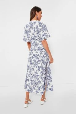 Vintage Rose Blue Ankita California Poplin Dress 11 Vintage Rose Blue Ankita California Poplin Dress -Urban Motion C03KJtskgBUBQEZn8xSoLKg450Rau0rZ 1