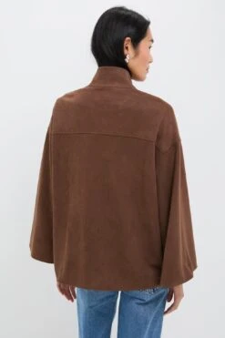 Chocolate Suede Fringe Marant Shirt Jacket -Urban Motion C7unTKmCXp5PwSVBcuN1vCiVX04VsKGx 1