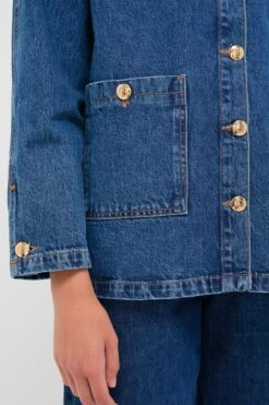 ANINE BING Clean Indigo Denim Luca Jacket -Urban Motion C9j58fjcp3pv3FJKpG7NhlsPsTVuh8pp 1