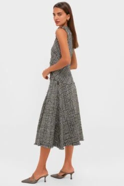 Erdem Dark Olive Sleeveless Midi Dress -Urban Motion CRcRuBLMInSdbItsjmAv6ZLsylO3WA0d 1