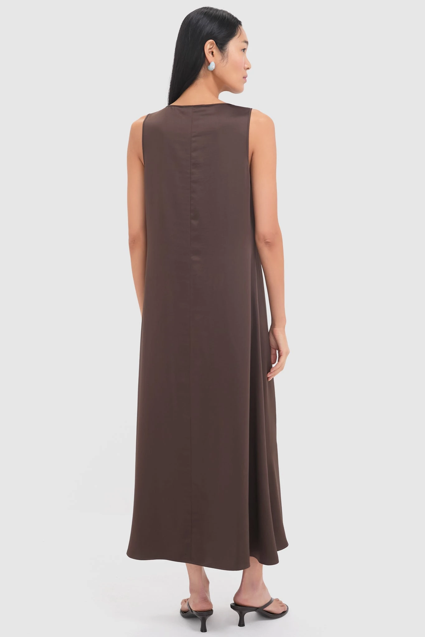 Weekend Max Mara Chocolate Canossa Dress 6 Weekend Max Mara Chocolate Canossa Dress - Image 4