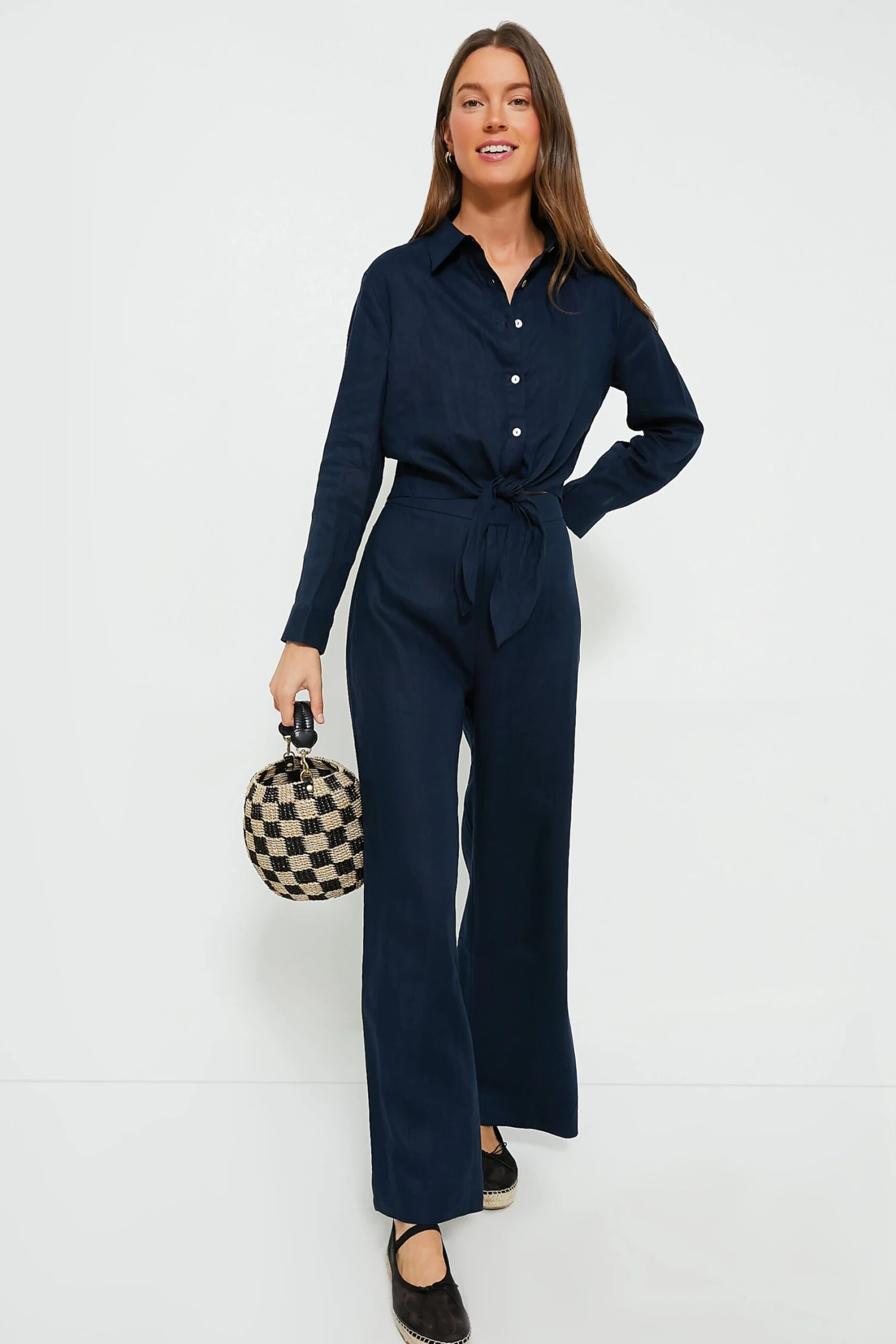 Black & Natural Checker Pot De Miel 4 Black & Natural Checker Pot De Miel - Image 2