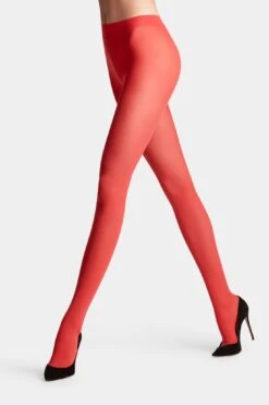 Falke Scarlet Matte Deluxe 30 Tight