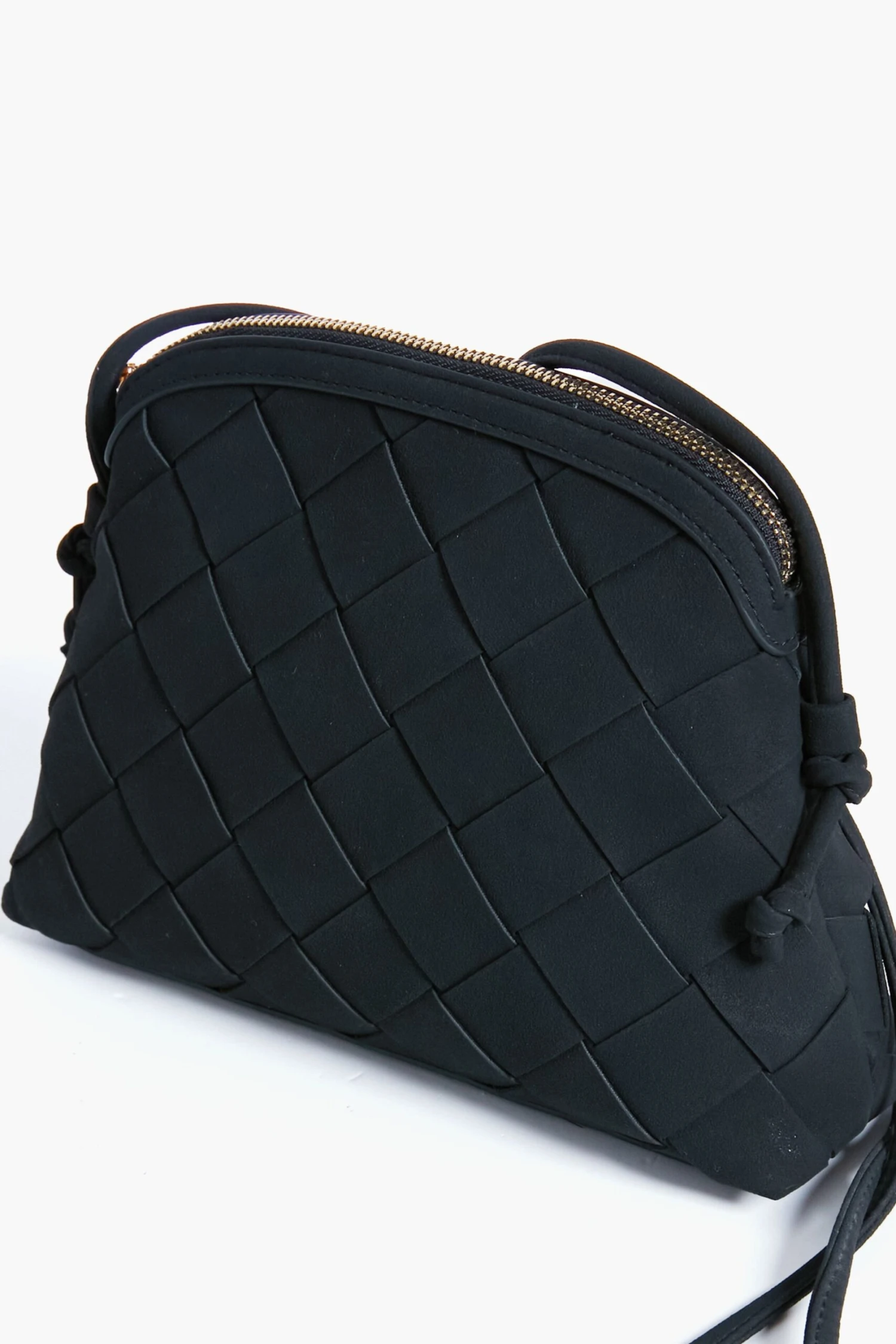 Black Calista Woven Crossbody 5 Black Calista Woven Crossbody - Image 3
