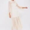 Ivory Pleated Lorraine Dress -Urban Motion ExzTMYtzAqz3XOErWrpwIyASIwuvyQrg 1