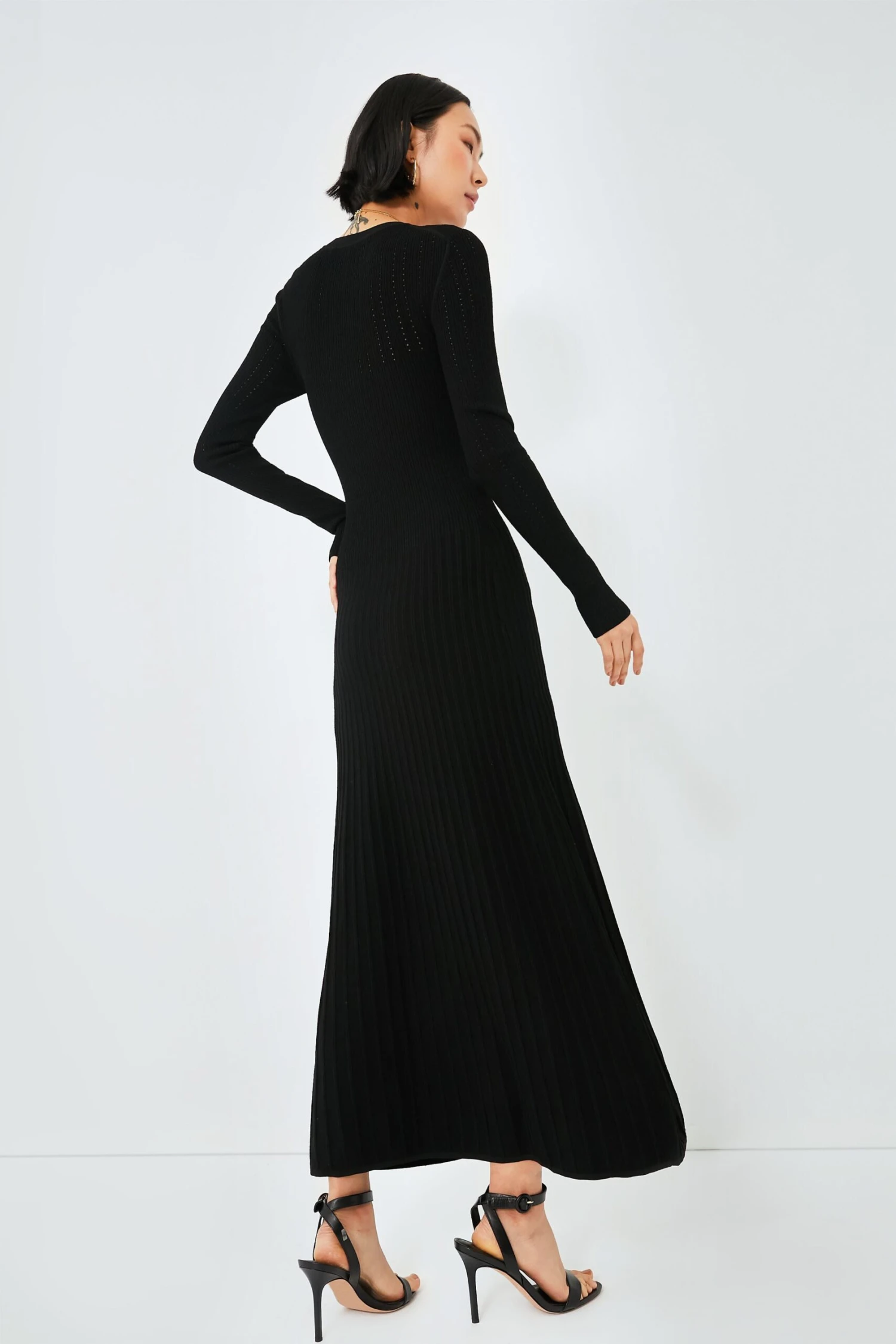 Veronica Beard Black Nami Knit Dress 6 Veronica Beard Black Nami Knit Dress - Image 4