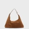 Brown Suede Pillow Shoulder Bag -Urban Motion FRC2VaLoGIZu4rWcUTyG3CL3T7hYQl6E 1