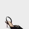 Veronica Beard Black Roxy Heels