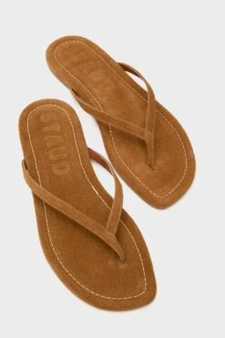 Staud Tan Freja Thong Sandal -Urban Motion GTALEkPXfSHWZFuFdBpuBTJ8gWA6Z5Md 1