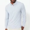 Madaket Stripe Long Sleeve Movement Polo