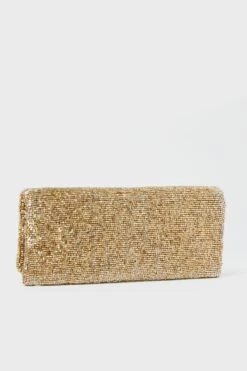 Gold Beaded Clutch -Urban Motion H8c65tBBPSmK4UKkcaSky5xn4ADY8K5O 1