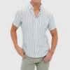 Light Blue Stripe Costa Shirt -Urban Motion HGXnh4yXhpVTLC3AZBsJGROr0kzz4n0M 1