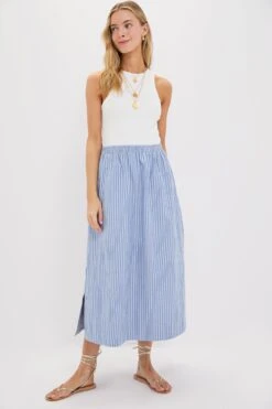Blue Stripe Athena Skirt -Urban Motion HtgEvNcvqDtFIAunoxjvOvb3xSQDR3v3 1